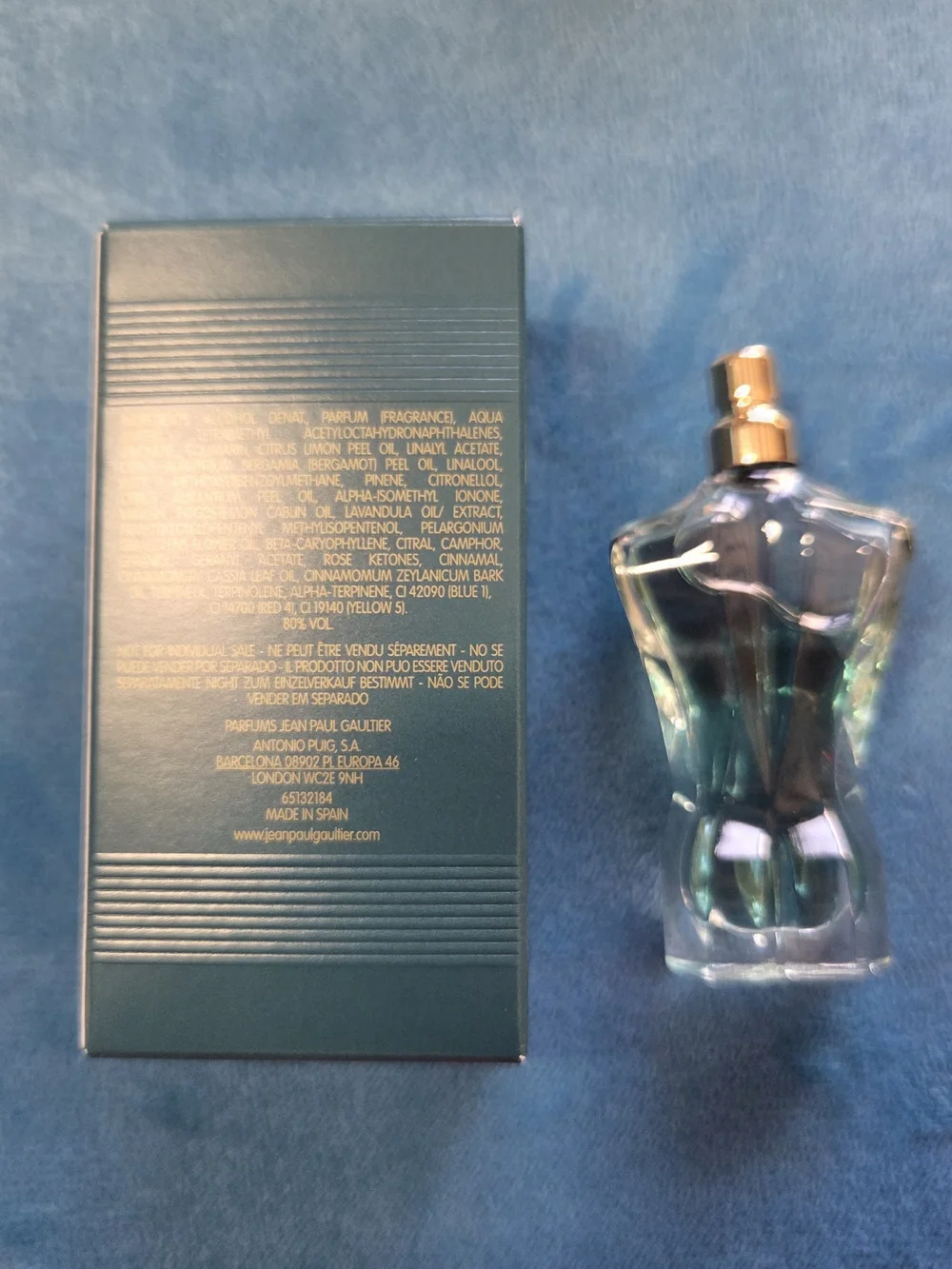 Jean Paul Gaultier Le Beau EDT Mini Coffrett Bottle